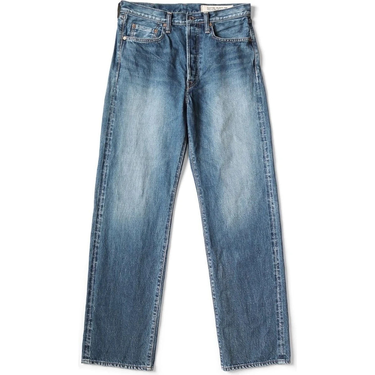 Kapital 13.5oz Zimbabwe Denim 5P Selvedge Wide Leg Monkey TH (Processed)