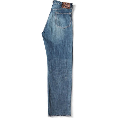 Kapital 13.5oz Zimbabwe Denim 5P Selvedge Wide Leg Monkey TH (Processed)