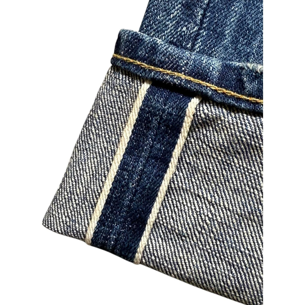 Kapital 13.5oz Zimbabwe Denim 5P Selvedge Wide Leg Monkey TH (Zip Fly)