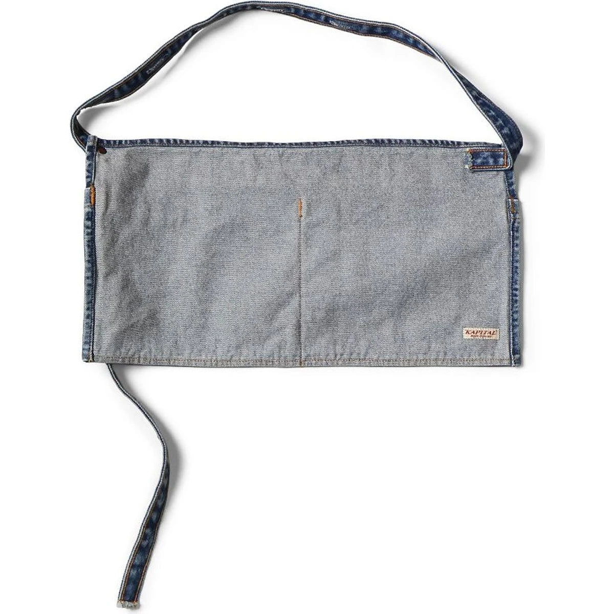 Kapital 13oz Denim Distressed Short Apron (Kapsize Rule)