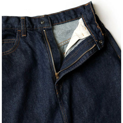 Kapital 13oz Denim High Waist Maxi Skirt