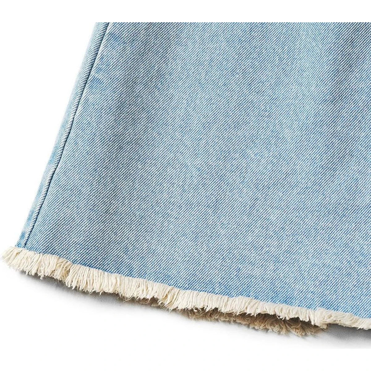 Kapital 13oz Denim High Waist Maxi Skirt (Processed)