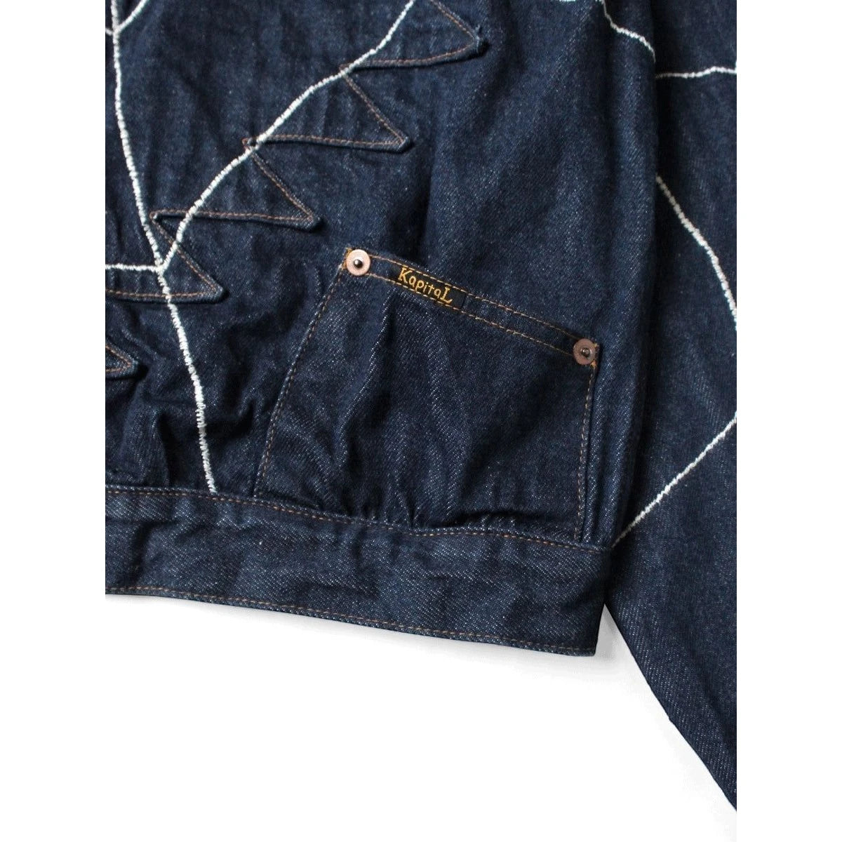 Kapital 13oz Denim Santo Domingo Thunderbird Blouson (Kountry
