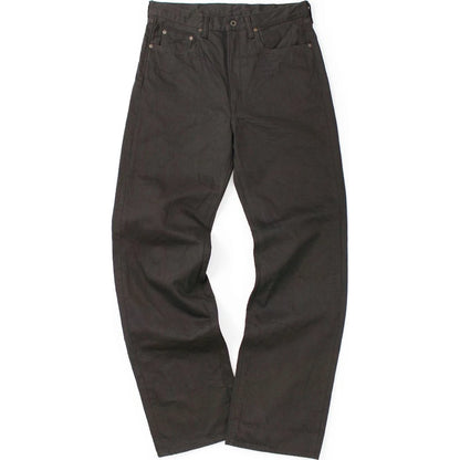 Kapital 14oz Black×Black Denim 5P Monkey TH (Zip Version)