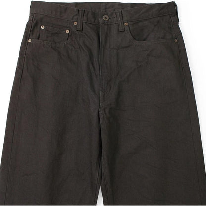 Kapital 14oz Black×Black Denim 5P Monkey TH (Zip Version)