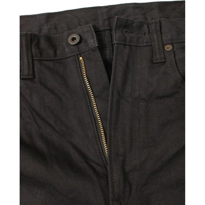Kapital 14oz Black×Black Denim 5P Monkey TH (Zip Version)