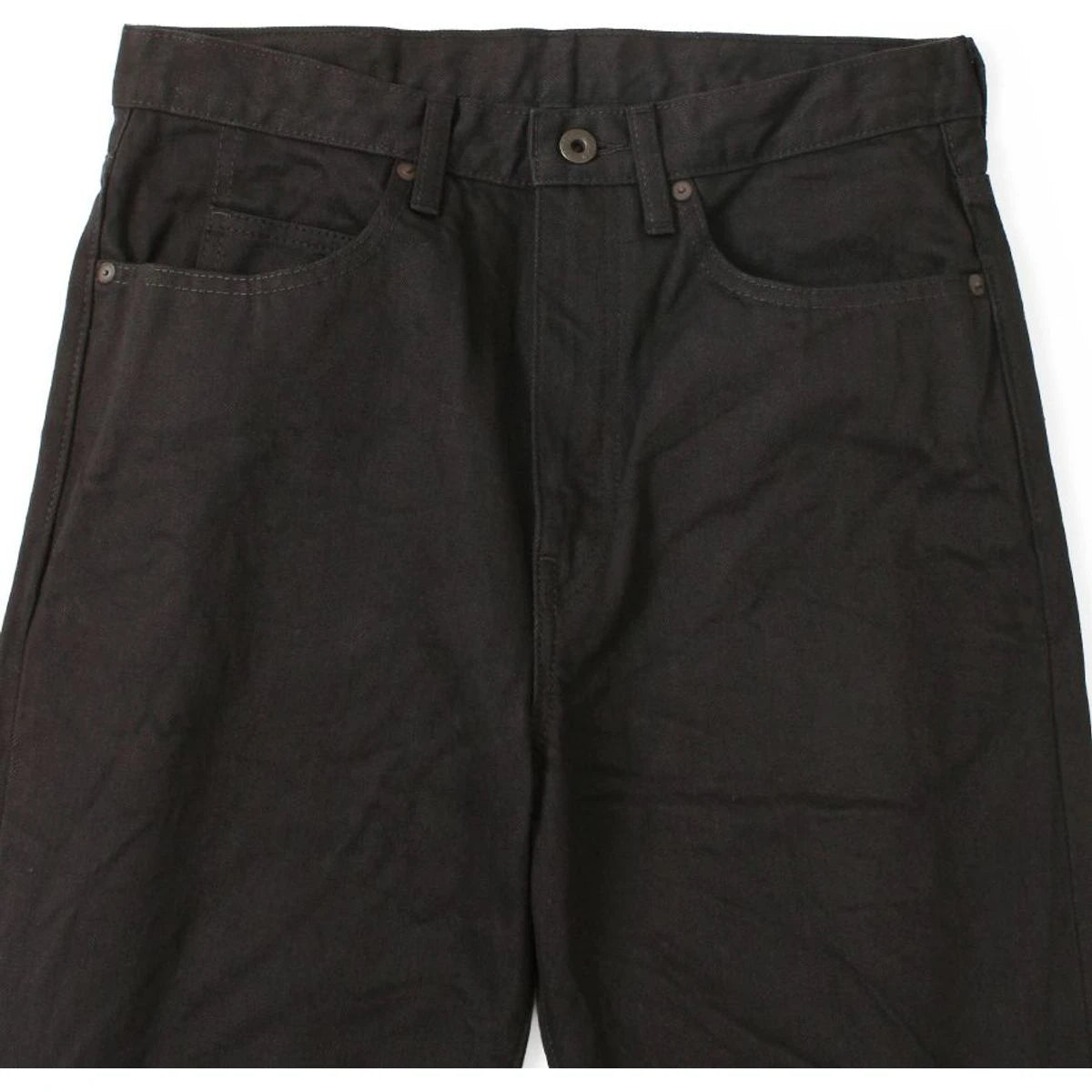 Kapital 14oz Black×Black Denim 5P Okabellbo (Men's)