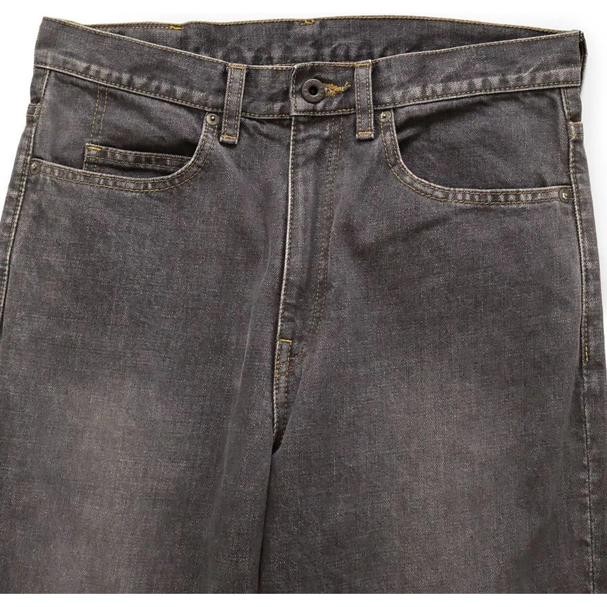 Kapital 14oz Black Denim 5P Okabellbo (Men's)