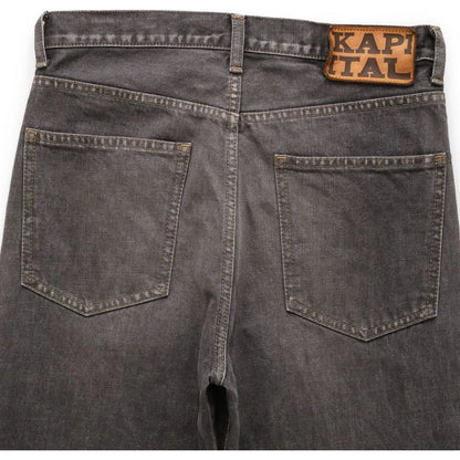 Kapital 14oz Black Denim 5P Okabellbo (Men's)
