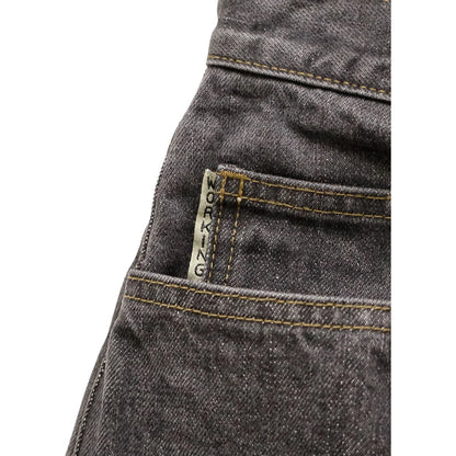 Kapital 14oz Black Denim Club Baggy 5P Pants
