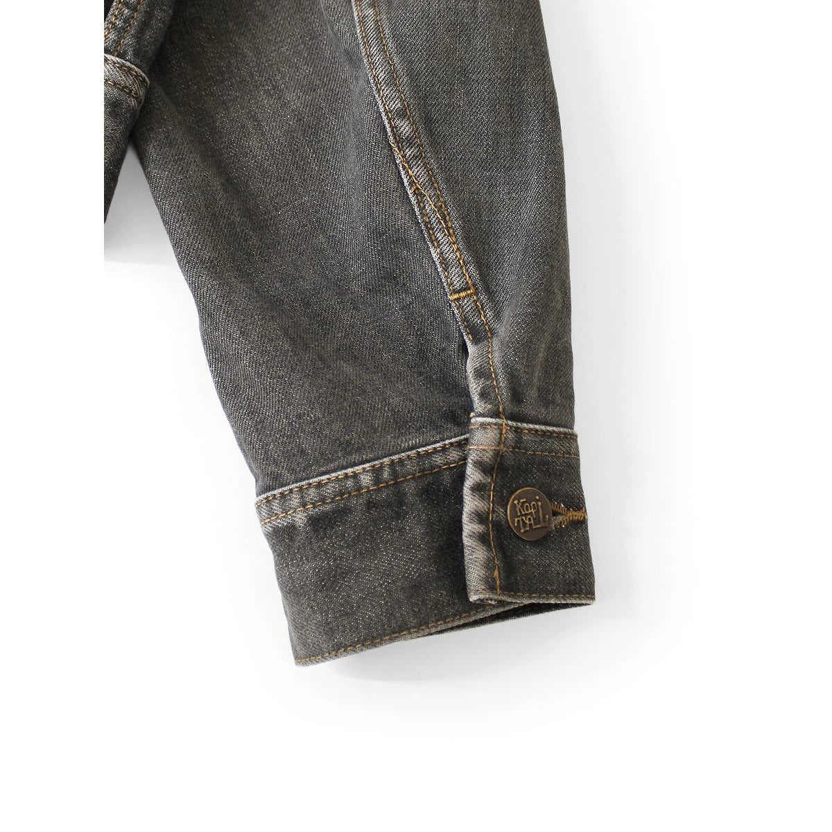 Kapital 14oz Black Denim Westerner Regular (Processed)