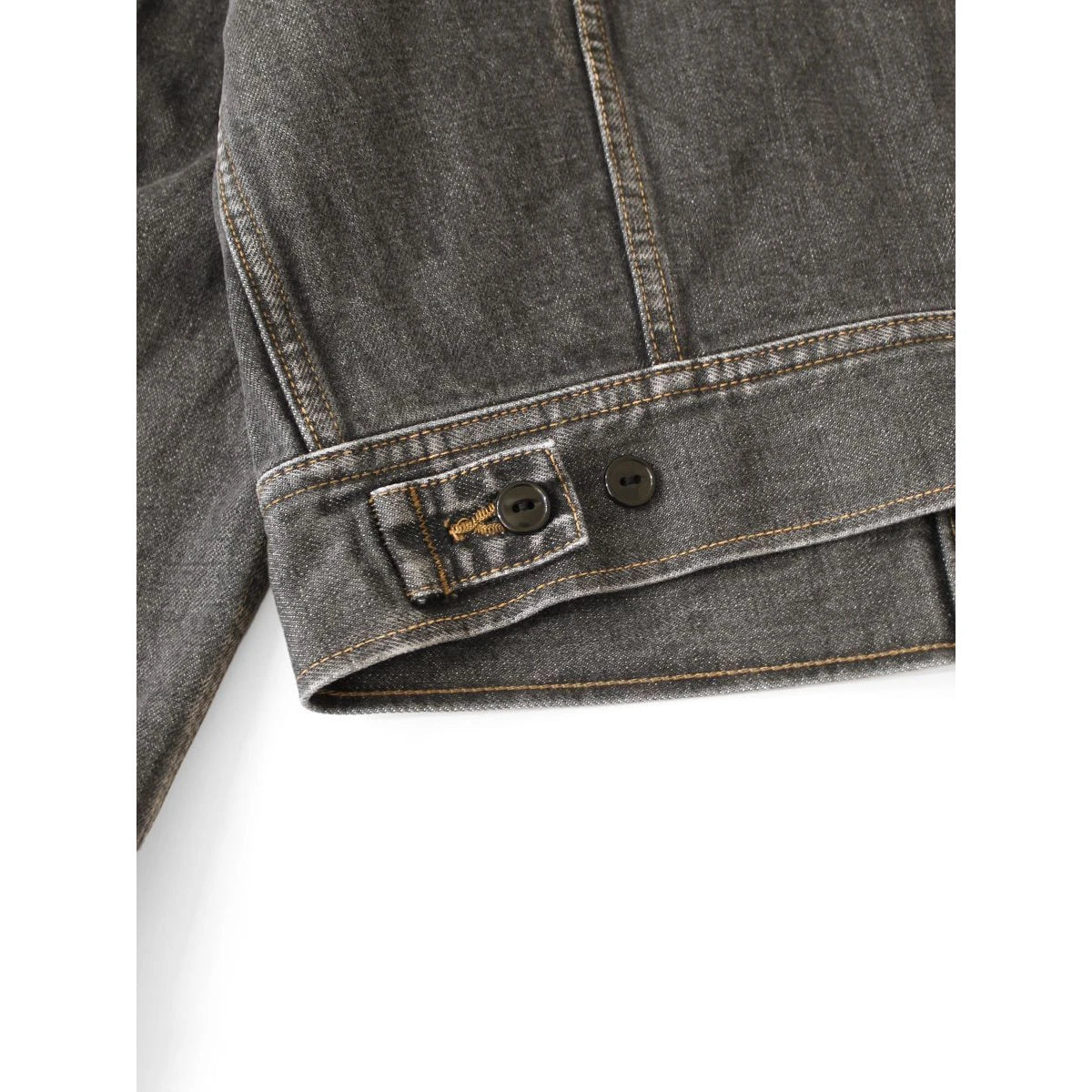 Kapital 14oz Black Denim Westerner Regular (Processed)