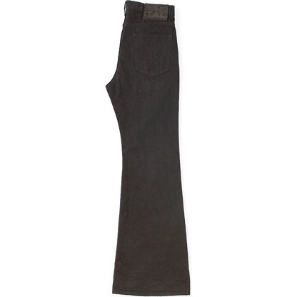 Kapital 14oz Black X Black Denim 5P Okabellbo (Ladies)