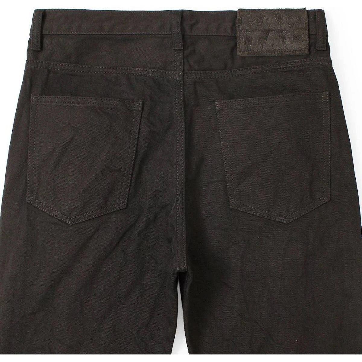 Kapital 14oz Black X Black Denim 5P Okabellbo (Ladies)