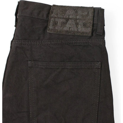 Kapital 14oz Black X Black Denim 5P Okabellbo (Ladies)