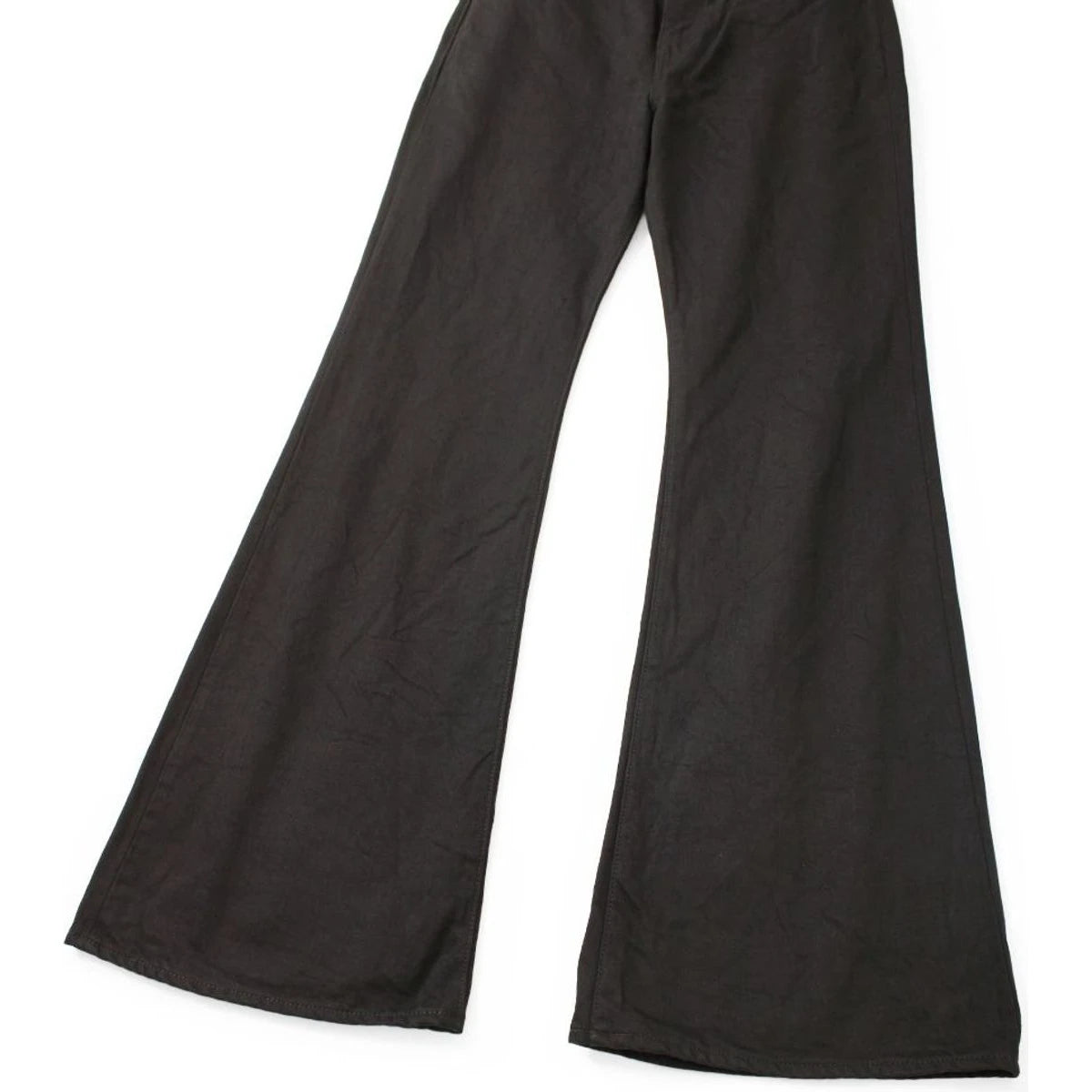 Kapital 14oz Black X Black Denim 5P Okabellbo (Ladies)