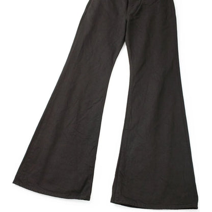 Kapital 14oz Black X Black Denim 5P Okabellbo (Ladies)
