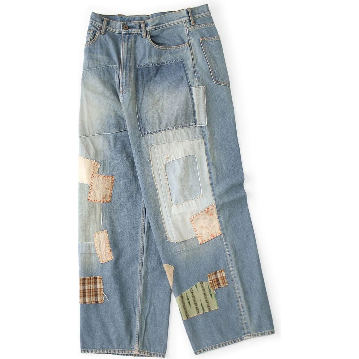 Kapital 14oz Denim 5 Pocket Baggy Pants (Bethel Pal Remake)