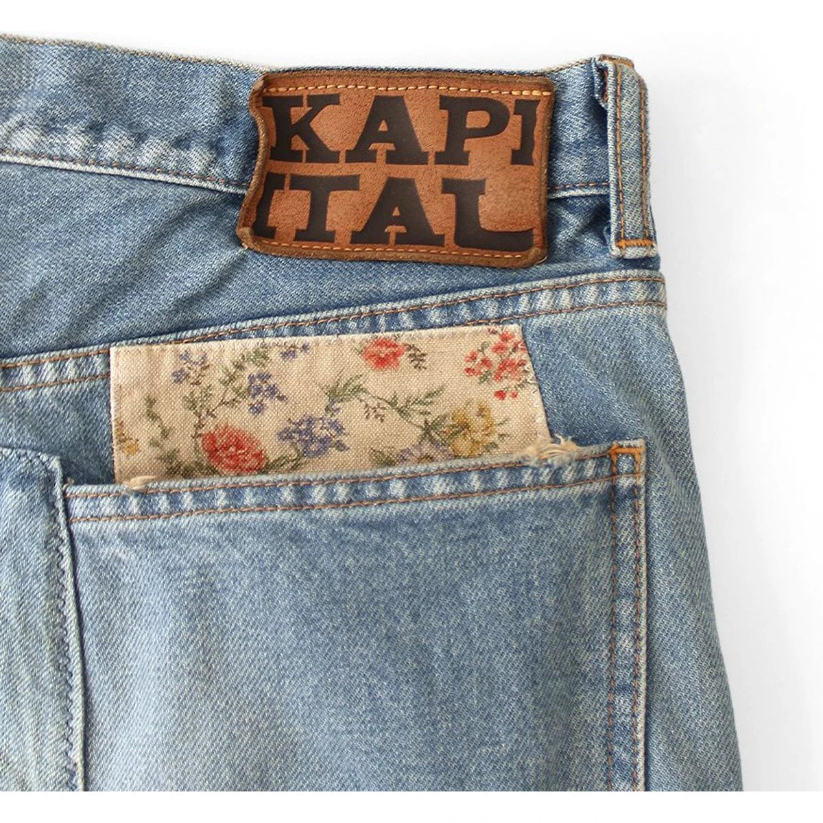 Kapital 14oz Denim 5 Pocket Baggy Pants (Bethel Pal Remake)
