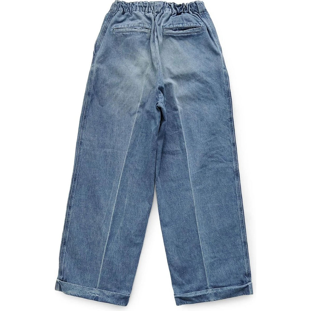 Kapital 14oz Denim Easy Pants (Center Pleated)