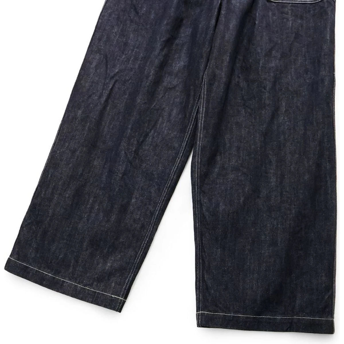Kapital 14oz Denim Wide Leg Fatigue Baggy Pants