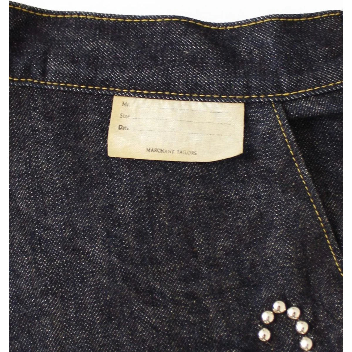 Kapital 14 Oz Denim Kome Kome Jorts (Shallow) Stud Remake