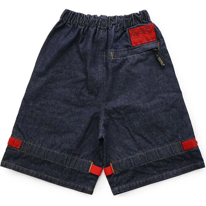 Kapital 14oz Denim Nouvelle Shuttle Shorts