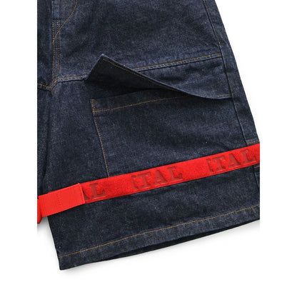 Kapital 14oz Denim Nouvelle Shuttle Shorts