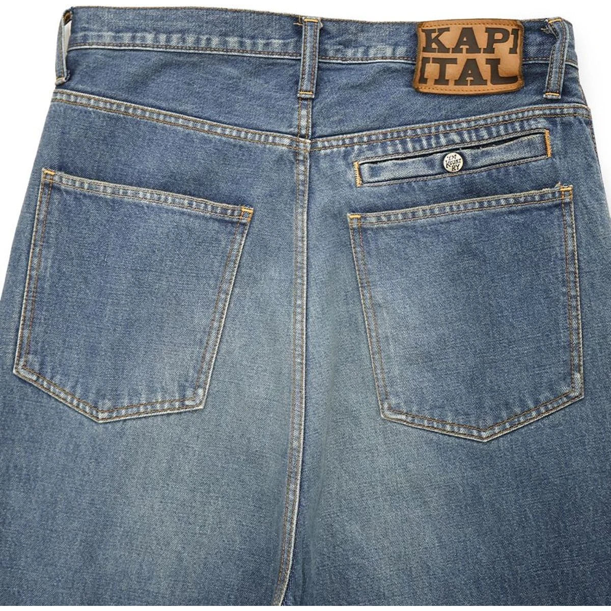 Kapital 14oz Denim Port Baggy Pants