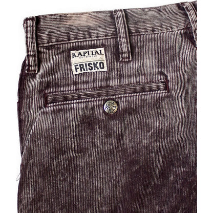 Kapital 14-Wale Corduroy 5P Frisko (Dirty Dyed)