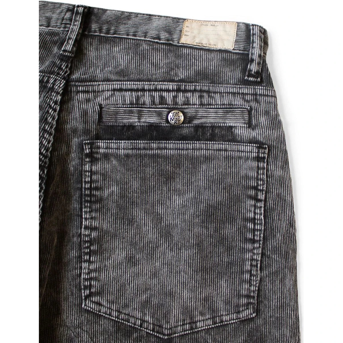 Kapital 14-Wale Corduroy Boogie Day Port Baggy Pants (Dirty Dyed)