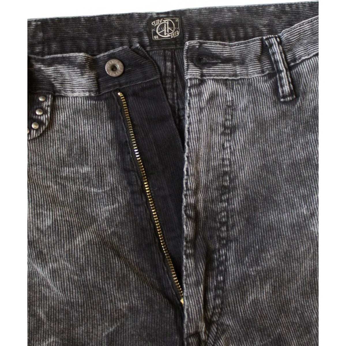 Kapital 14-Wale Corduroy Boogie Day Port Baggy Pants (Dirty Dyed)