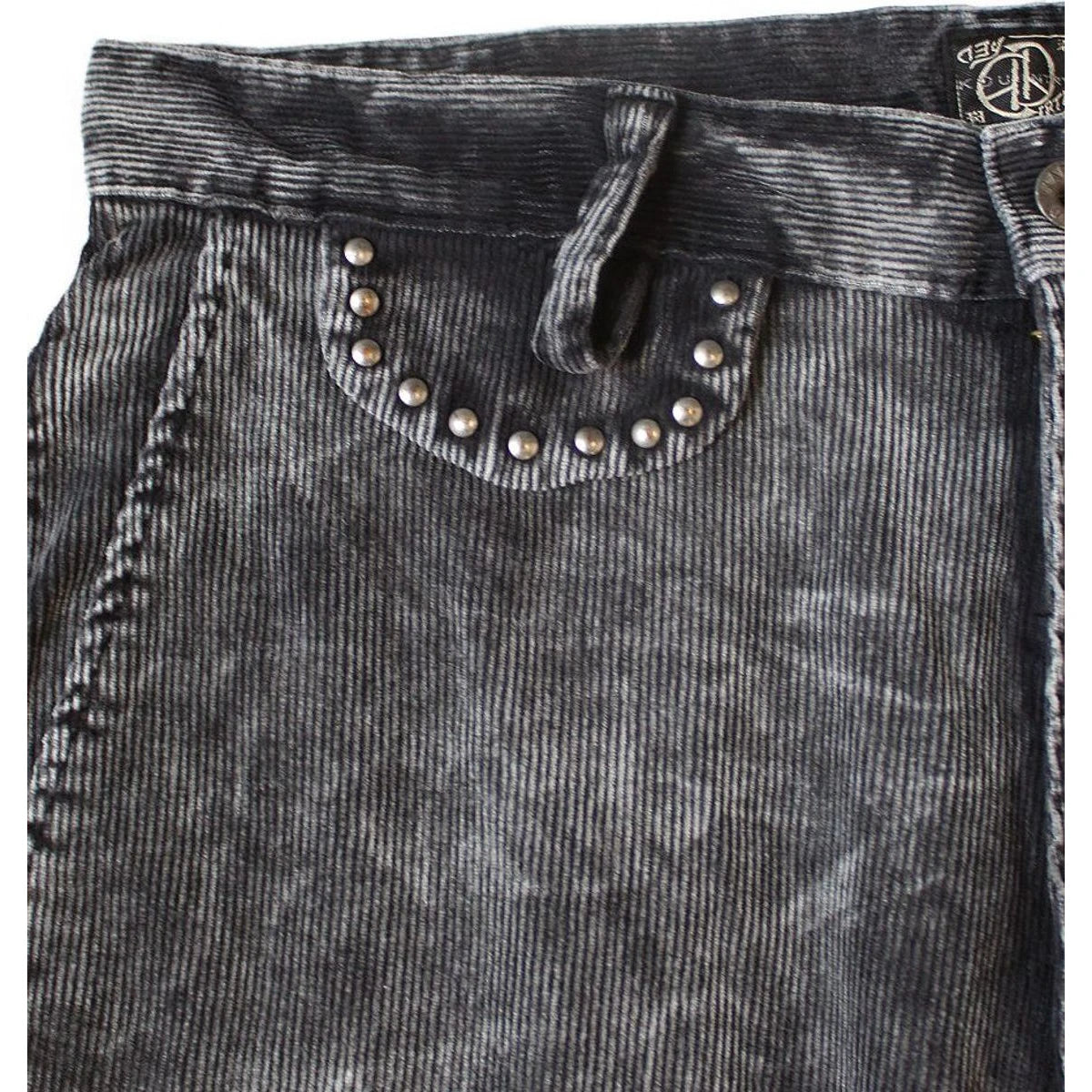 Kapital 14-Wale Corduroy Boogie Day Port Baggy Pants (Dirty Dyed)