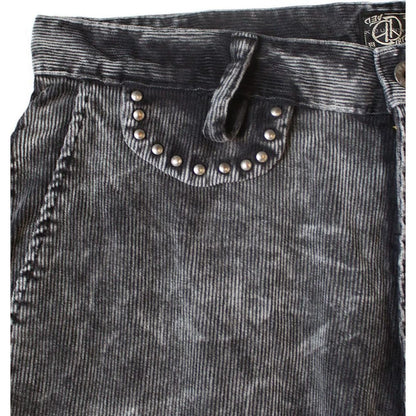 Kapital 14-Wale Corduroy Boogie Day Port Baggy Pants (Dirty Dyed)