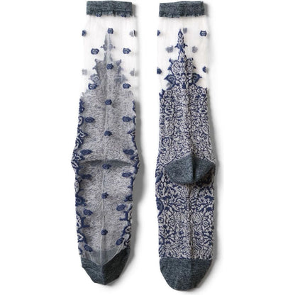 Kapital 144 Flemish Lace See Through Socks