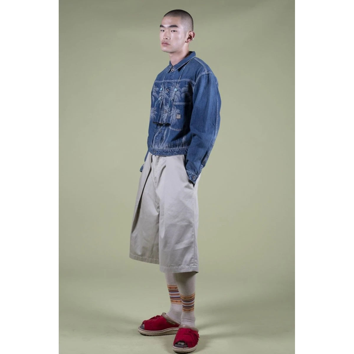 Kapital Gypsy Border High Socks