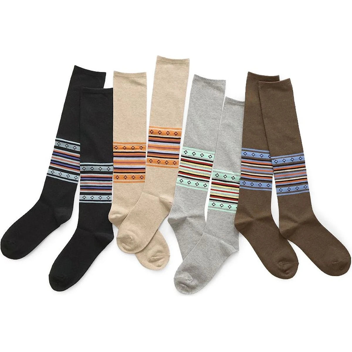 Kapital Gypsy Border High Socks