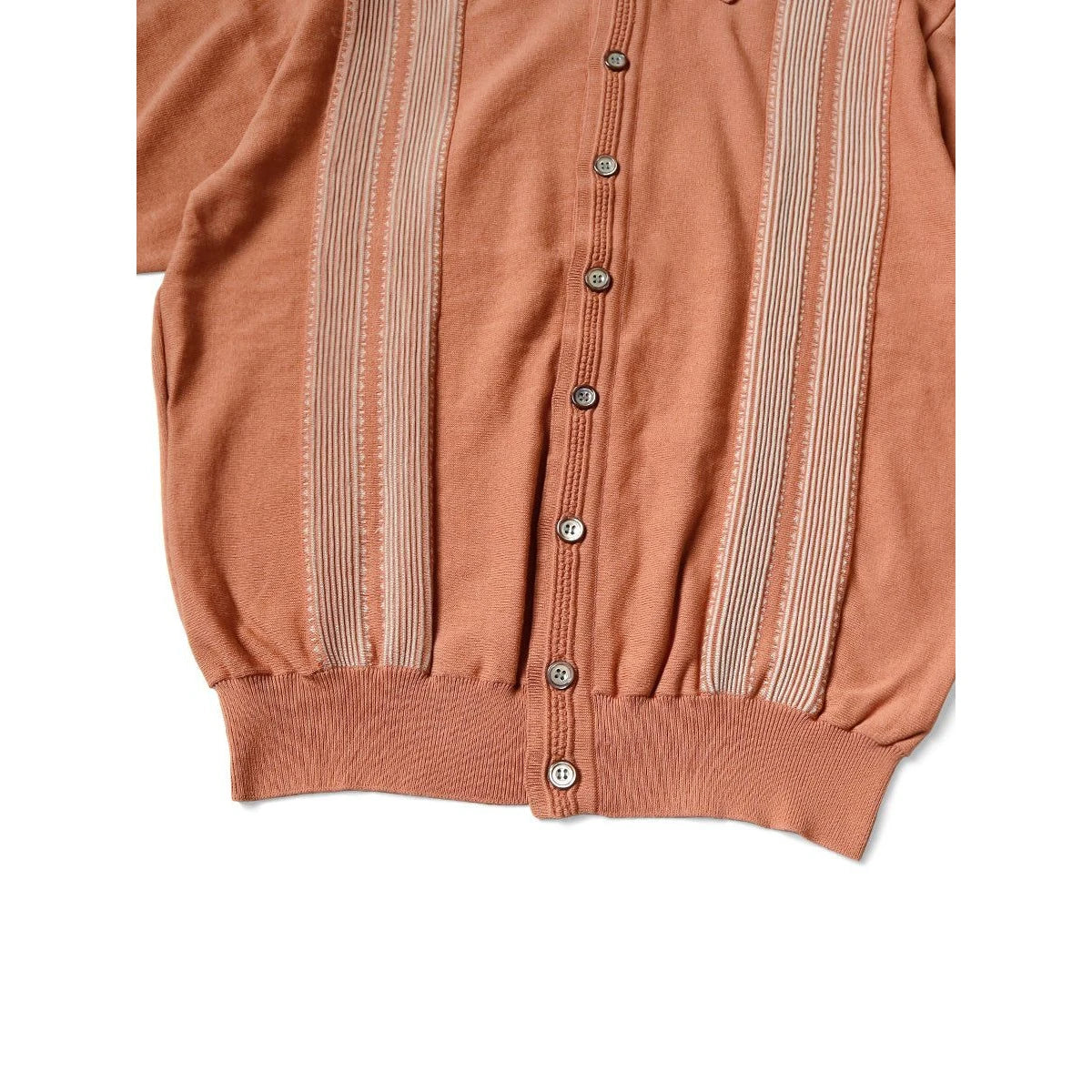 Kapital 14G Cotton Knit Oyster Aloha Polo