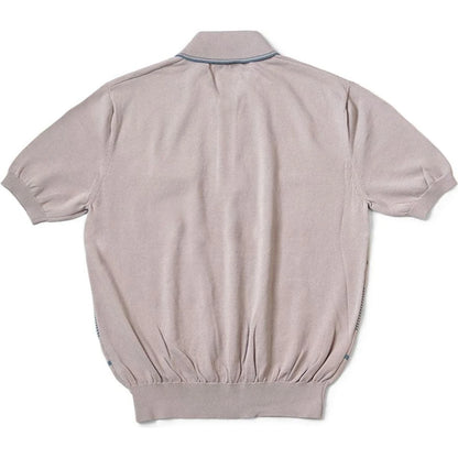 Kapital 14G Cotton Knit Striped Carol Polo