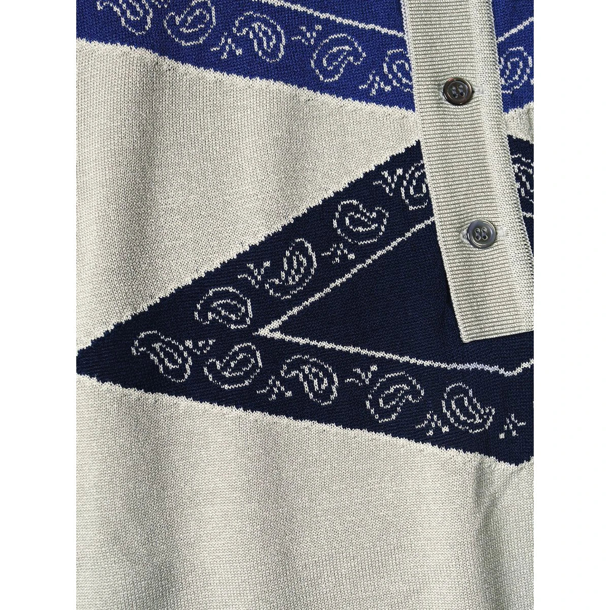 Kapital 14G Cotton Tomahawk Paisley Carol Polo