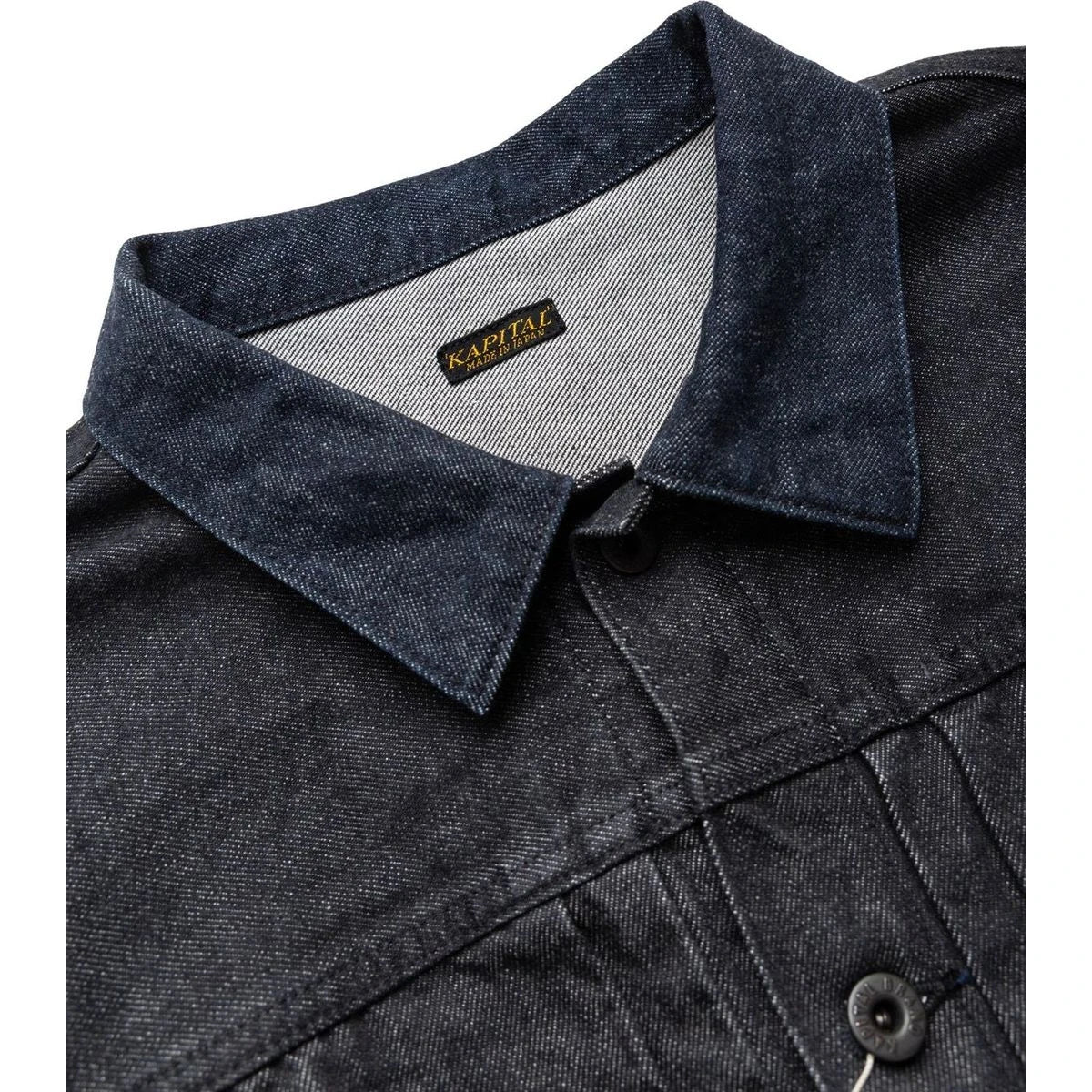 Kapital 14oz Black Denim 1st Jacket