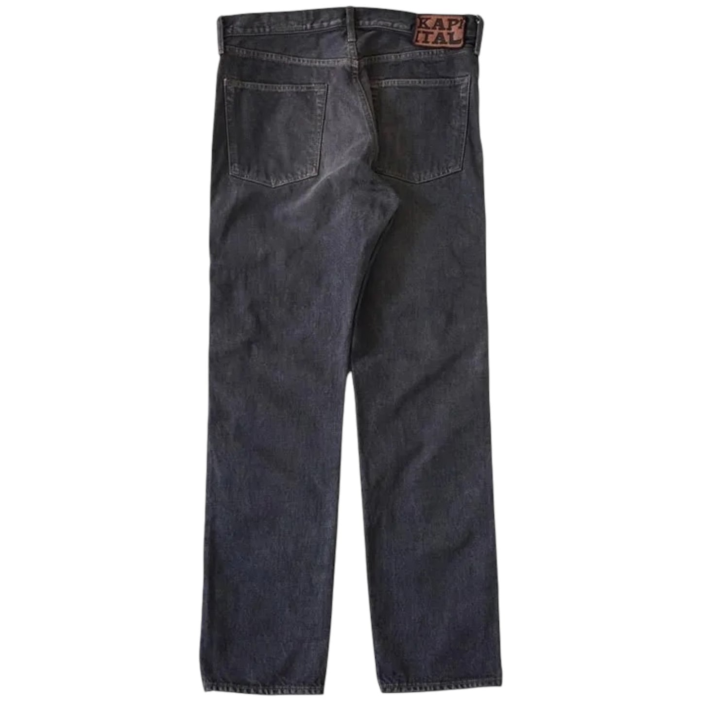 Kapital 14oz Black Denim 5-Pocket Monkey Cisco (Stud Remake) 2026
