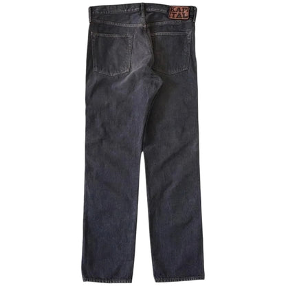 Kapital 14oz Black Denim 5-Pocket Monkey Cisco (Stud Remake) 2026