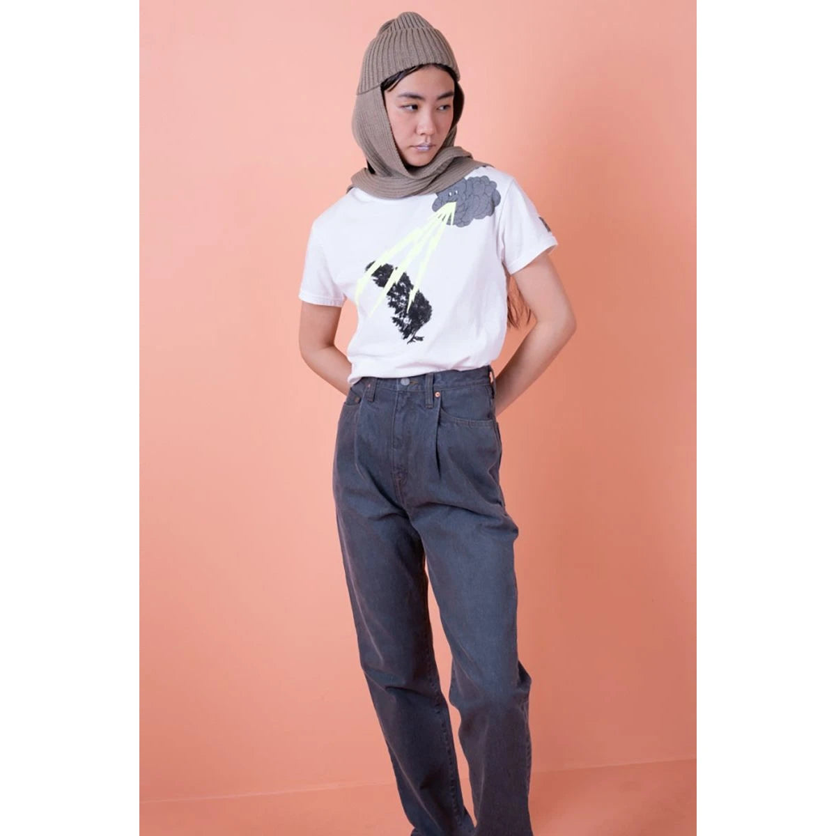 Kapital 14oz Black Denim 5P Coney Monroe