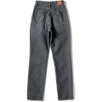 Kapital 14oz Black Denim 5P Coney Monroe