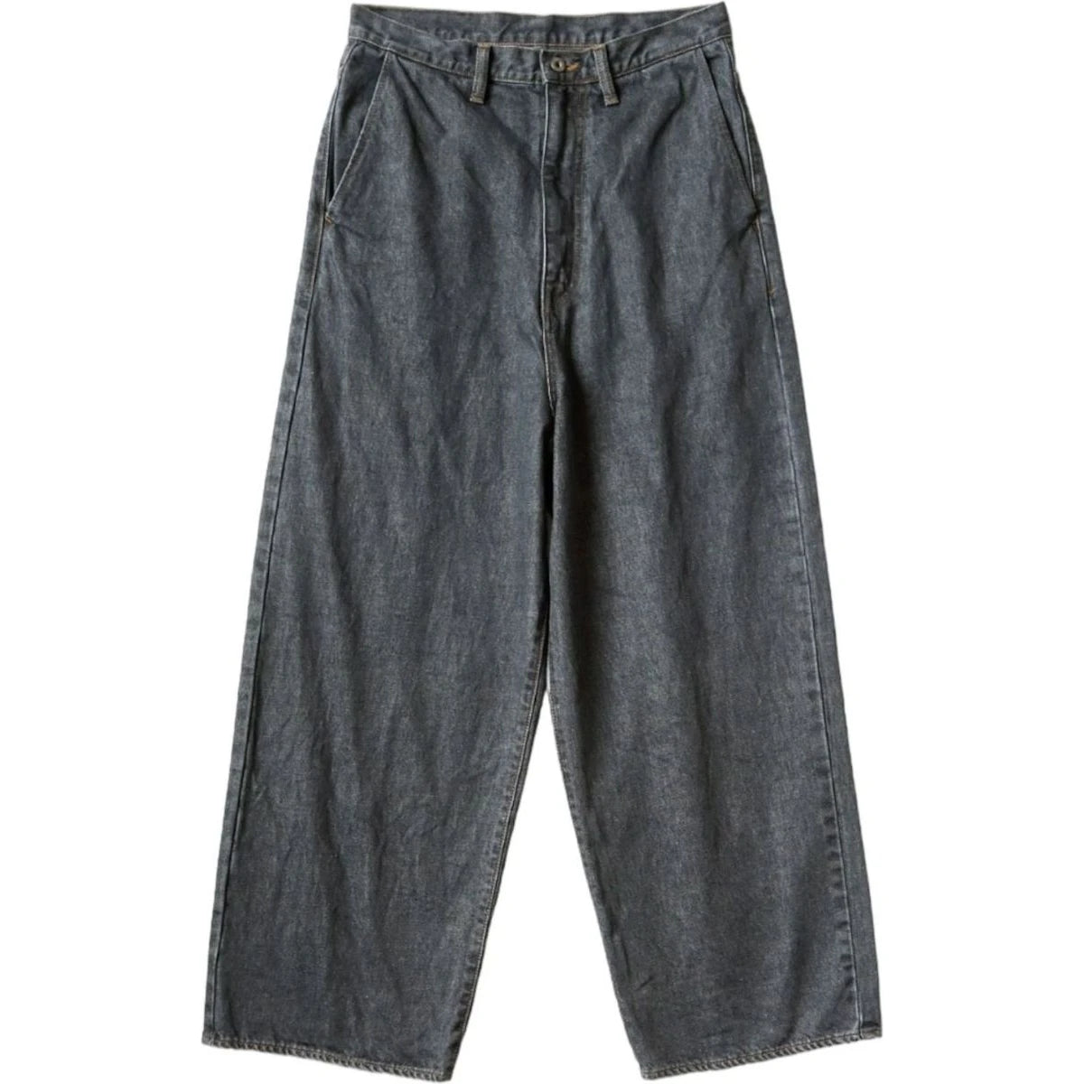 kapital ボーンデニム　ブラック Kapital 14oz Black Denim Port Baggy Pants | COJP Gallery