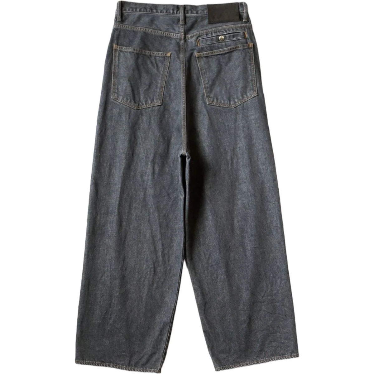 Kapital 14oz Black Denim Port Baggy Pants