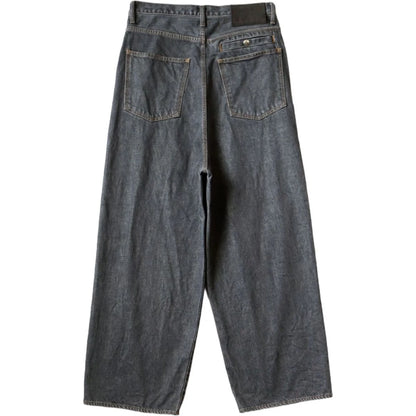 Kapital 14oz Black Denim Port Baggy Pants