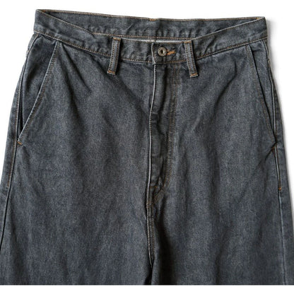 Kapital 14oz Black Denim Port Baggy Pants
