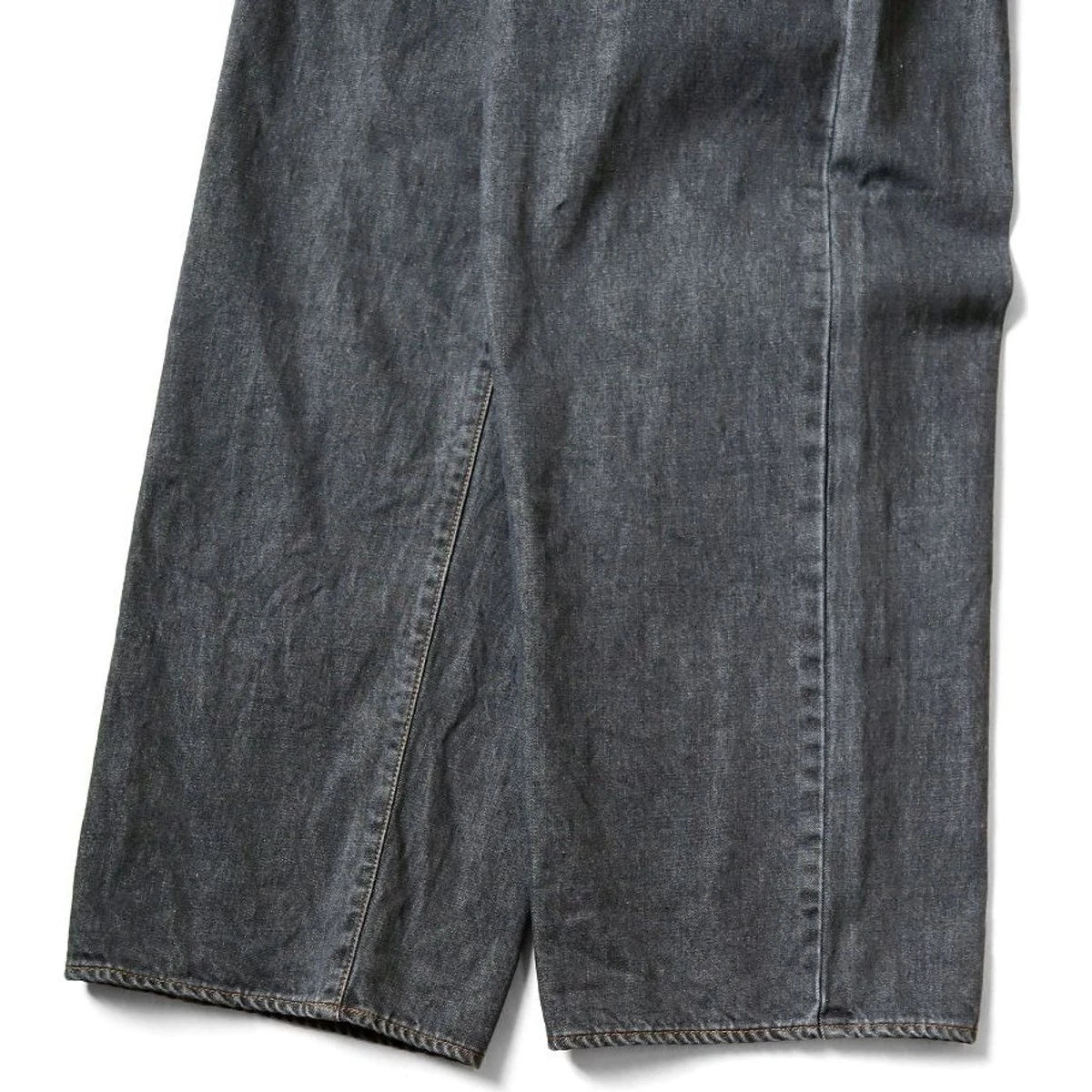 Kapital 14oz Black Denim Port Baggy Pants